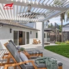 Aluminju Freestanding Awtomatiku Louvered Pergola Kartuna jew Każ ta 'l-injam SUNC 3