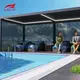 Aluminium Aluminium Toos ah oo Istaag ah Louvered Pergola 2