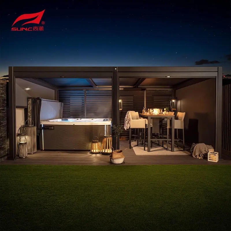 Unleashing The Ultimate Outdoor Experience With A Waterproof Louvered Pergola 1
