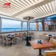 Aluminium gemotoriseerde pergola karton of houtkas SYNC 7