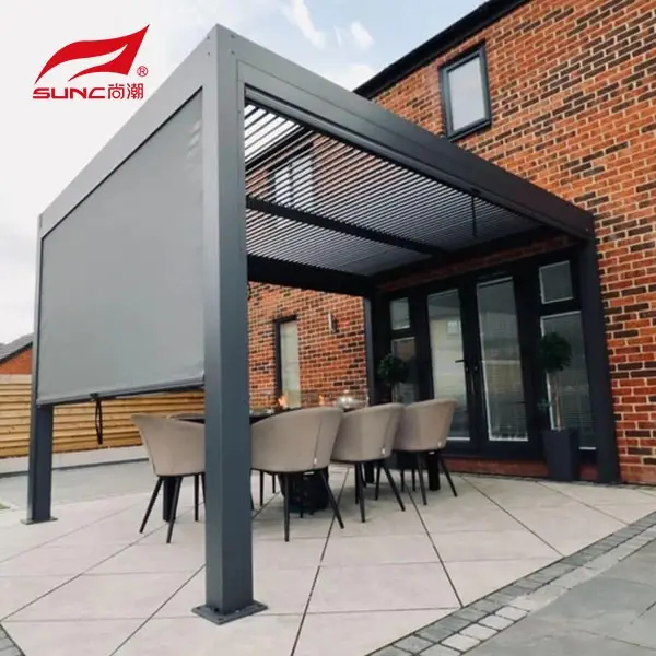 Aluminium Motorized Pergola D/a by SUNC 4
