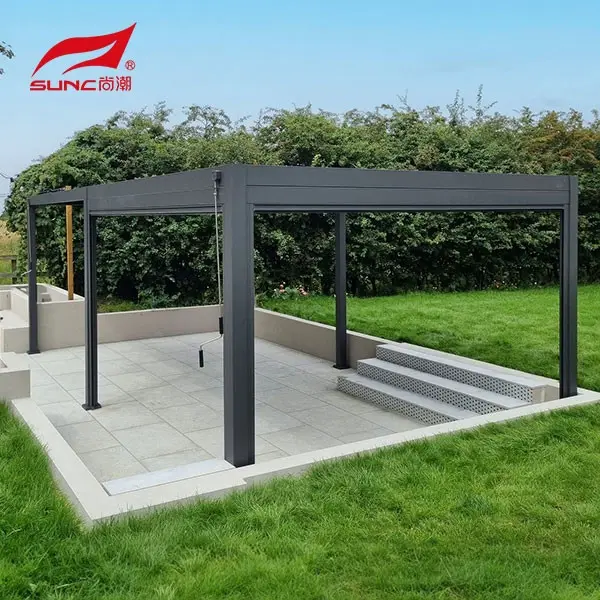 Aluminium Motorized Pergola D/a by SUNC 5