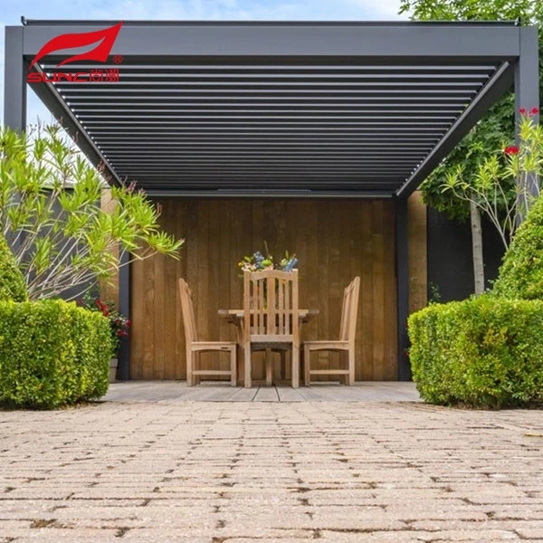 Solucións de fabricantes de pérgolas de aluminio SUNC 1