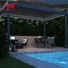 Hotmotorized Louvered Pergola 7 Days ម៉ាក SUNC 2