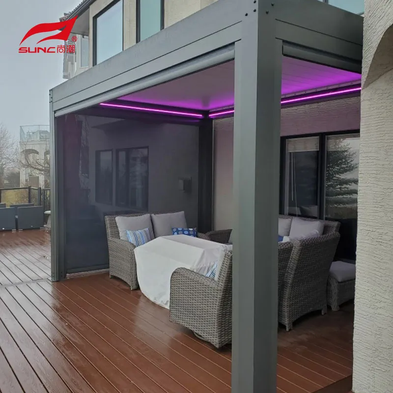 Matoorka Louvered Pergola 7 Maalmood SUNC Brand SGS 2