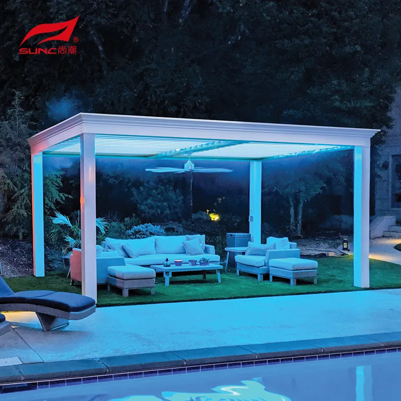 The Ultimate Motorized Aluminum Pergola: Unleash The Perfect Outdoor Retreat 1