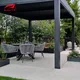 Newsunc Modern Buitelug Waterdigte Gemotoriseerde Aluminium Pergola Sunc Modern Buitelug Waterdigte Gemotoriseerde Aluminium Pergola Company 3