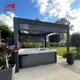 Newsunc Modern Buitelug Waterdigte Gemotoriseerde Aluminium Pergola Sunc Modern Buitelug Waterdigte Gemotoriseerde Aluminium Pergola Company 4
