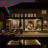 Innovativefreestanding Aluminum Automatic Louvered Pergola SUNC Manufacture 3