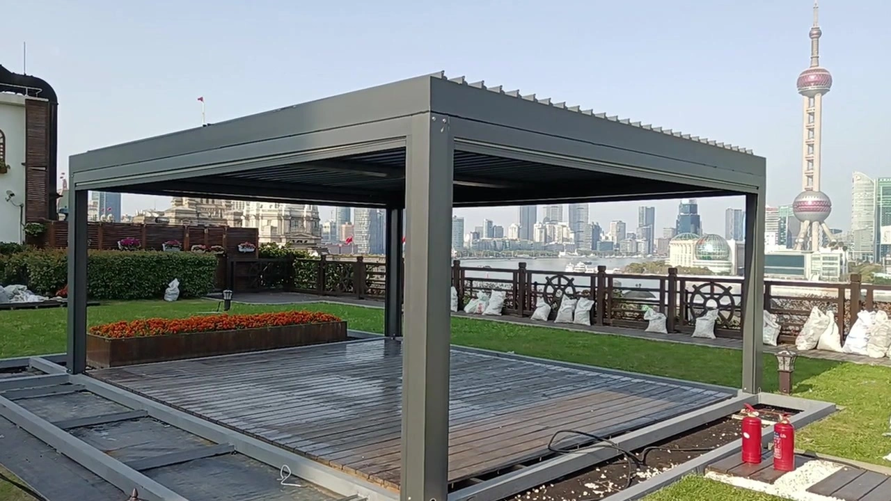 Pergola louvered afi