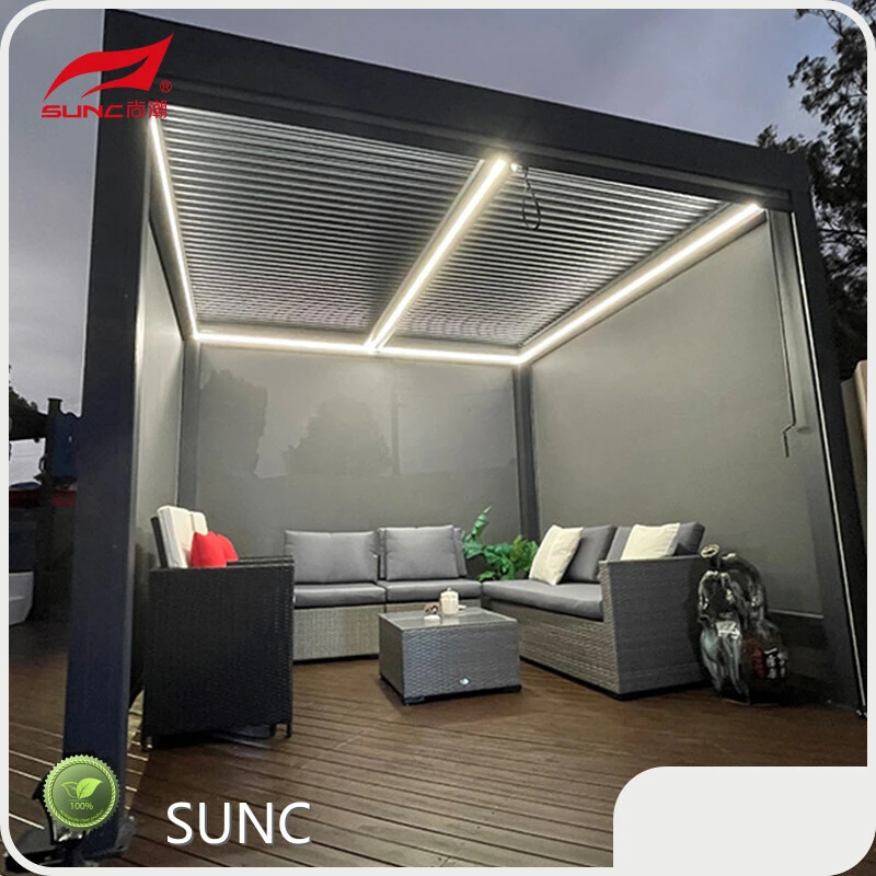 Persoonlike louver-pergola SUNC vervaardig louver-pergola 1
