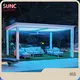 Newsunc Modern Buitelug Waterdigte Gemotoriseerde Aluminium Pergola Sunc Modern Buitelug Waterdigte Gemotoriseerde Aluminium Pergola Company 1