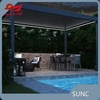 Hotmotorized Louvered Pergola 7 Days ម៉ាក SUNC 1