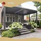 Aluminium Motorized Pergola D/a by SUNC 1