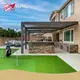 Aluminium gemotoriseerde pergola karton of houtkas SYNC 1