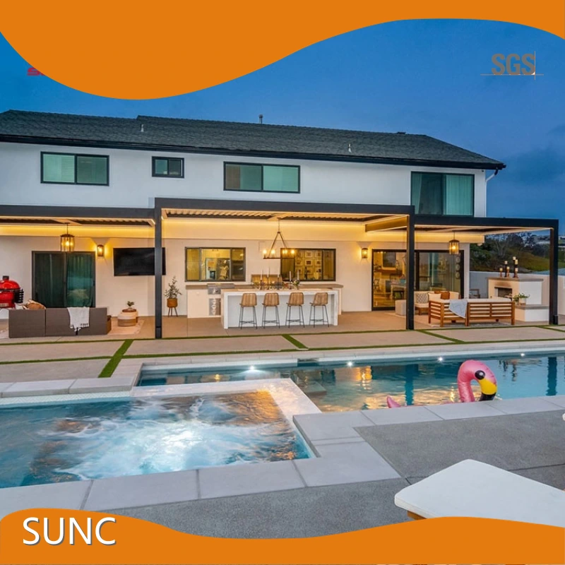 Pergola Alwminiwm Customized SGS SUNC 1