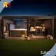 Soosaarayaasha Indhoolayaasha Mootada leh ee Aluminium Pergola SUNC Company 1