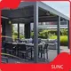 Hotaluminium Motorized Pergola Western Union SUNC Brand 1