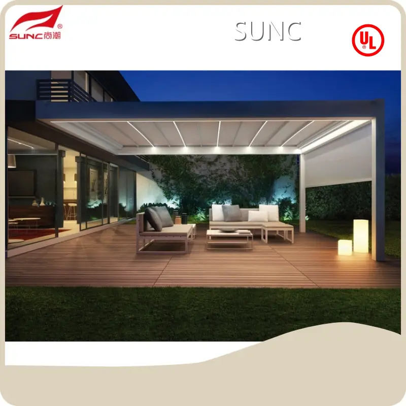 Liiska Qiimaha Si Toos ah ee Pergola Louvers | SUNC 1