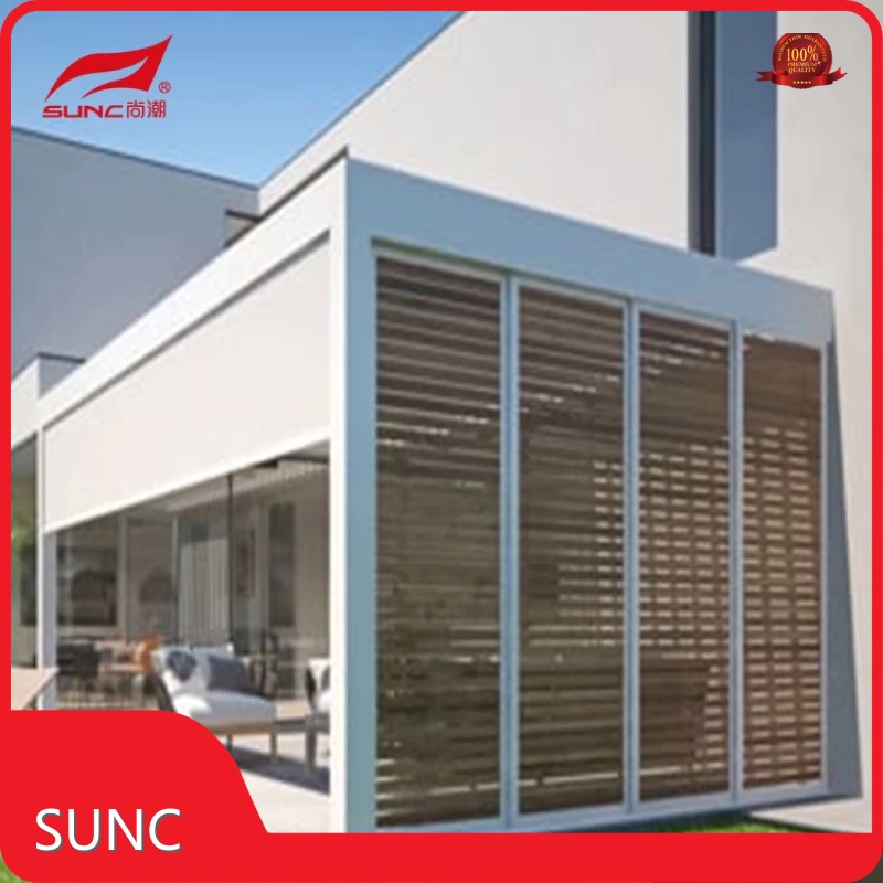 Motoros zsalugáteres Pergola 96/szett SUNC 1