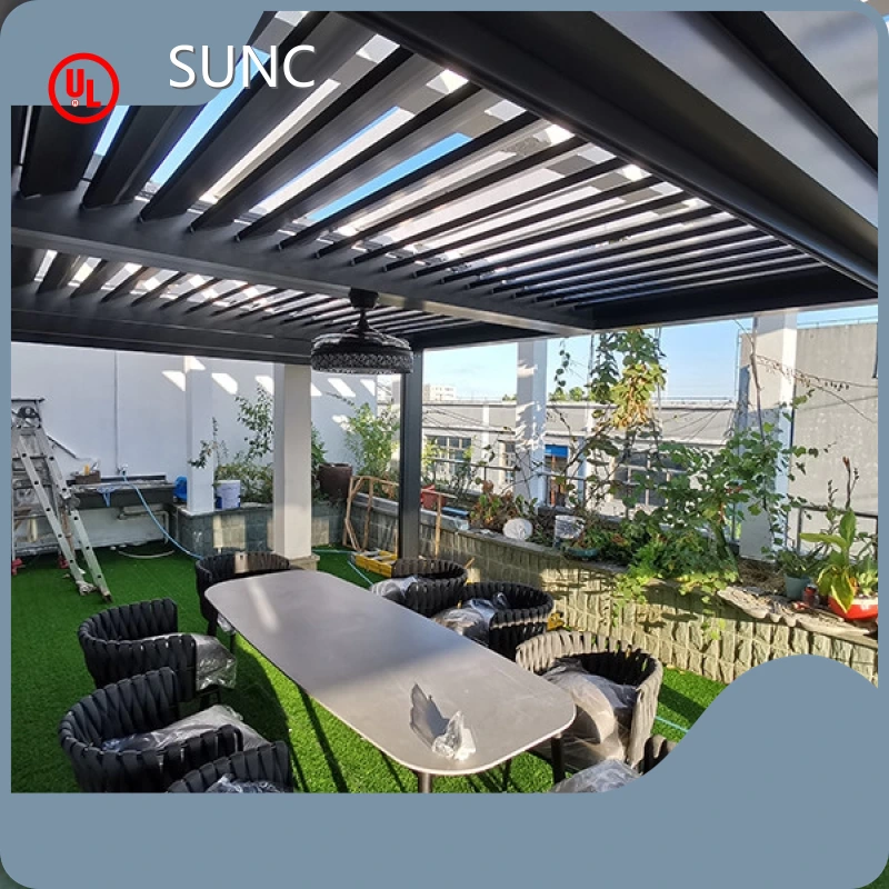 Pergola sa motorizovanim žaluzinama SYNC,1 1