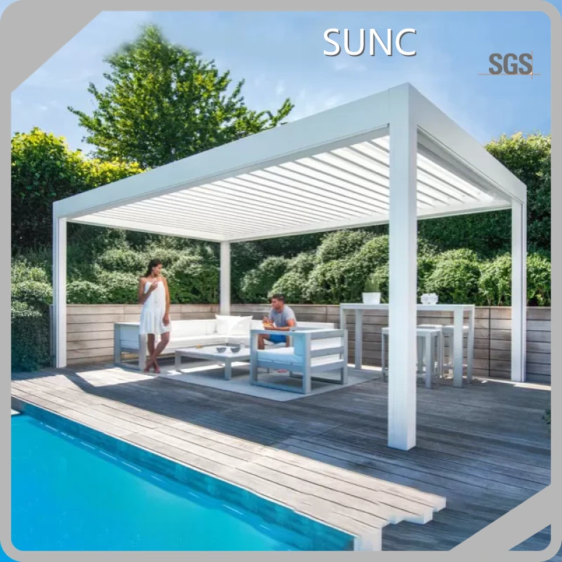 پاور لوورس SUNC ٺاھڻ سان قيمتي اثرائتي پرگولا 1