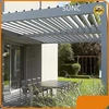 Pergola gyda Power Louvers Pergola Alwminiwm Modur Awyr Agored gan SUNC 1