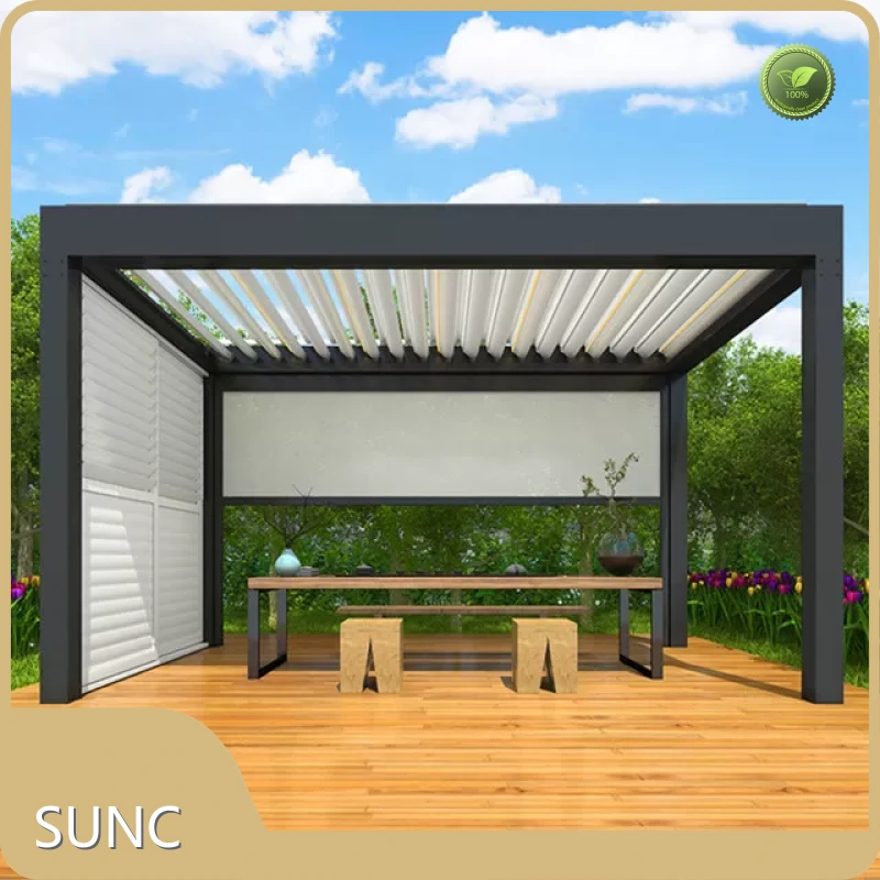 Marque chaude de Pergola ISO9001 SUNC de persiennes 1