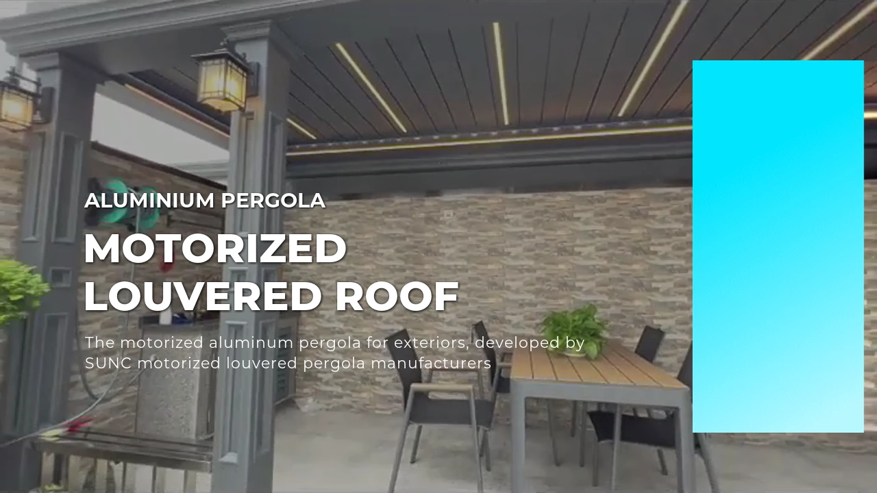 سٺي قيمت سان ٿوڪ LOUVERED PERGOLA -