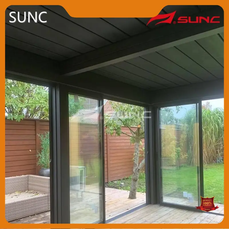 Aluminium Aluminium Toos ah Louvered SUNC, Kartoon ama Kas Alwaax ah 1