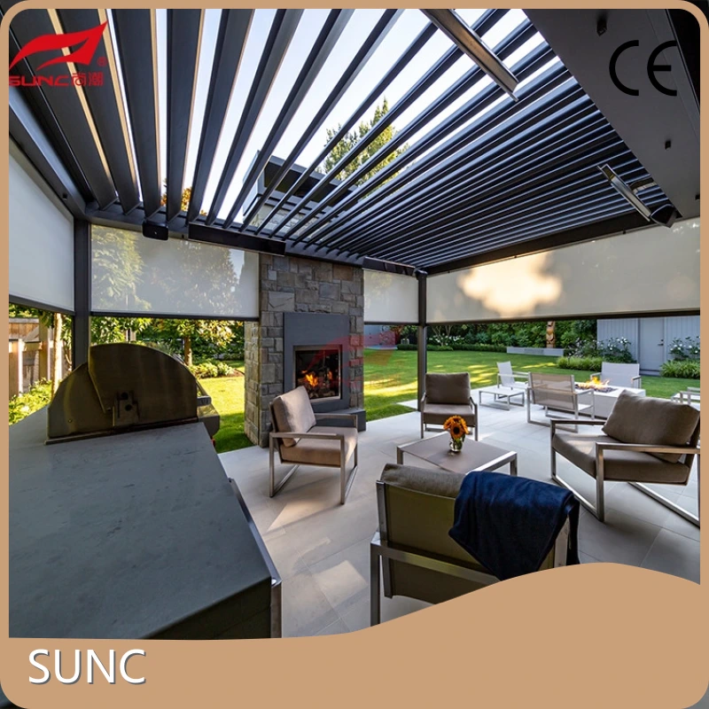 Ọnụ ahịa Pergola Louvered dị elu 1