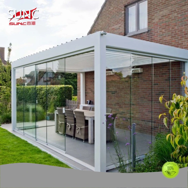 IAluminiyam eZimayo iLouvered Pergola SUNC Brand 7 Days D/A 1