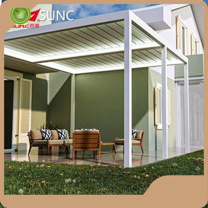 SUNC Brand Louvred Pergola Systems Verskaffer-1 1