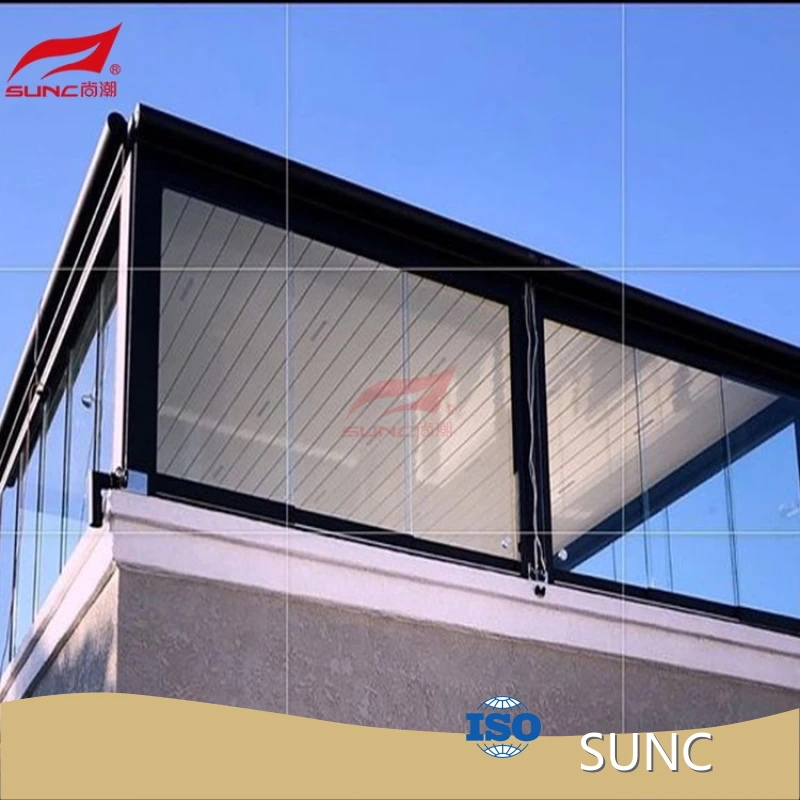 OEM Motorized Louvered Pergola SUNC 15 დღე 1