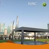 Pergola nga adunay Motorized Louvers 15 ka Adlaw - - SUNC 1