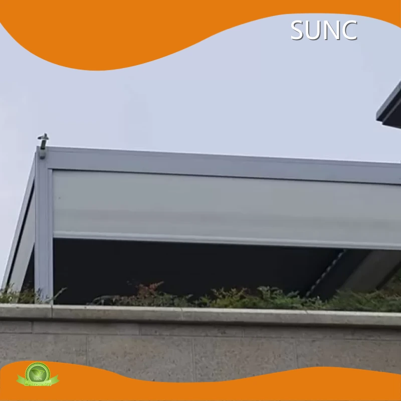 Oanpaste motorisearre Outdoor Shades DAT SYNC 1