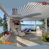 SYNC تەرىپىدىن ئاليۇمىن باغچىسى Pergola ISO 9001 1