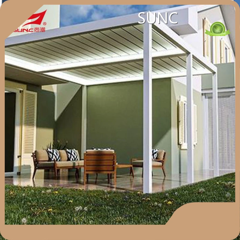 SUNC Aluminium Louvered Pergola 1