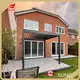 Iye owo-doko Aluminiomu Garden Pergola Iye Akojọ | SUNC 1
