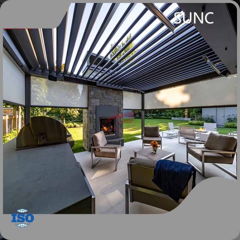 Pergola Aluminium Pergola SUNC ब्रान्ड अर्डर गर्न हटमेड 1