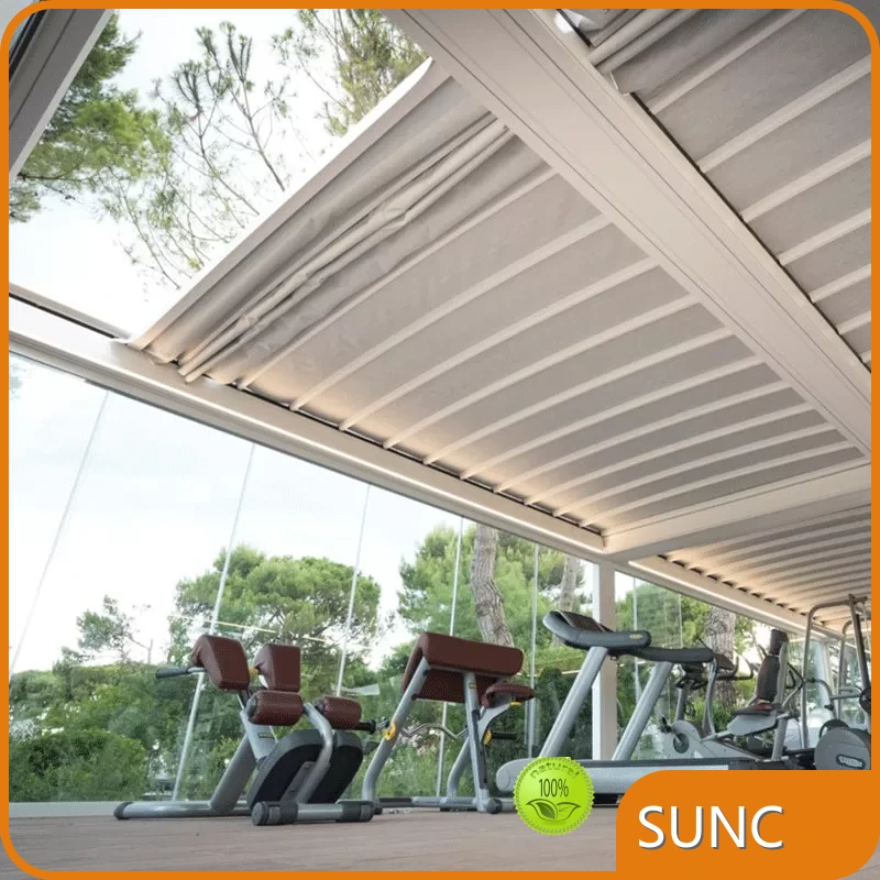 SUNC Shirkadaha ugu sarreeya Aluminium Pergola L/C 1