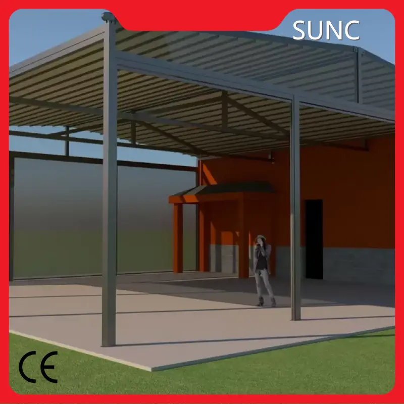 SUNC Aluminum Pergola Company Factory 1