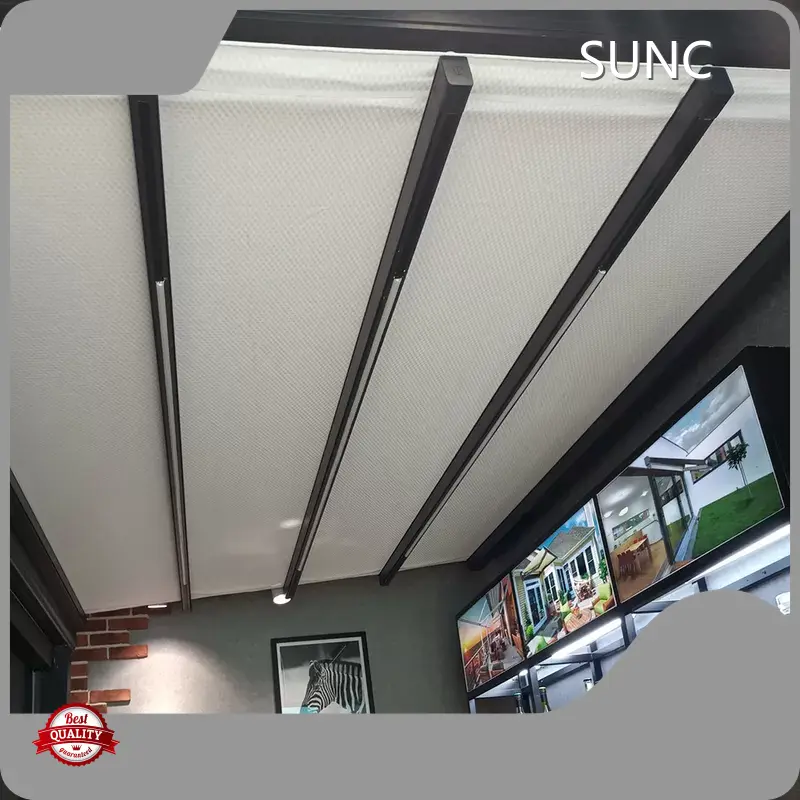 Hot Motorized Aluminum Pergola Negotiable SUNC Brand 1