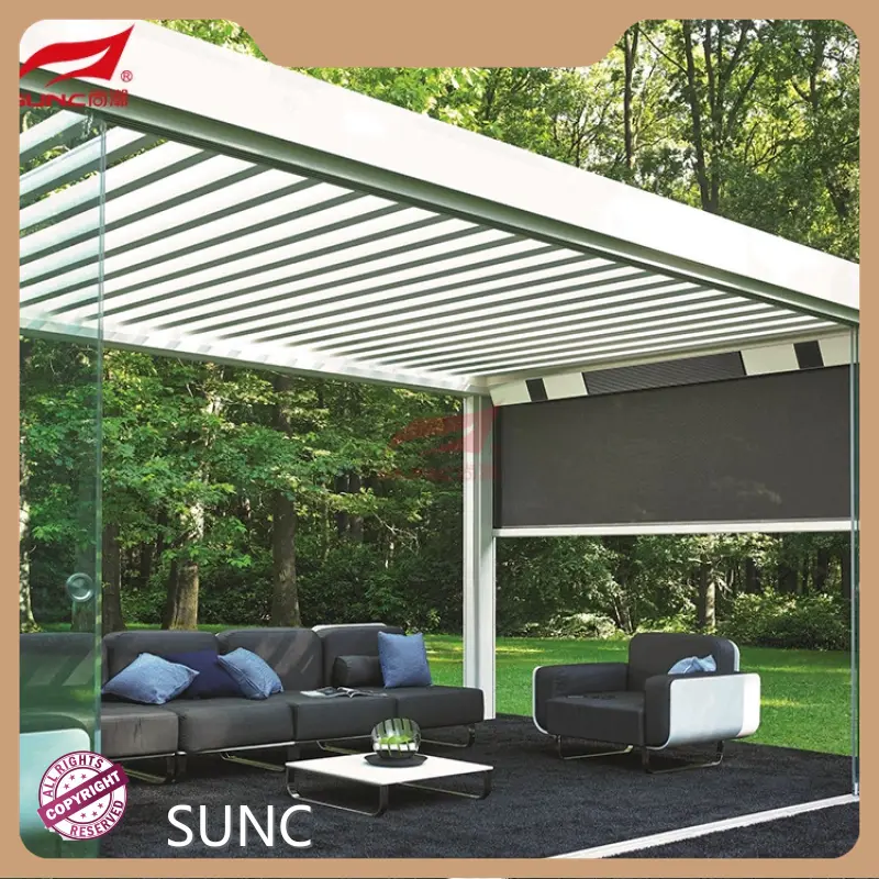 SUNC Louvered Pergola Supply 1