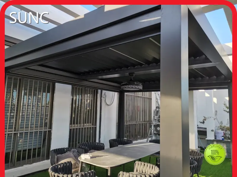 Hotlouvered Pergola 1set SUNC Brand 1