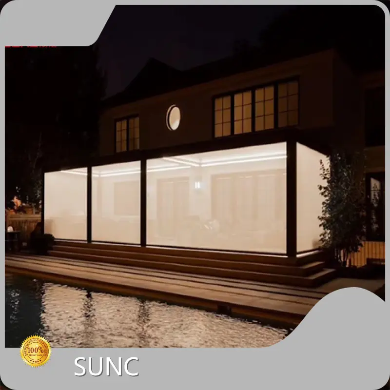 Wholesale Pergola with Adjustable Louvers SUNC Brand 1