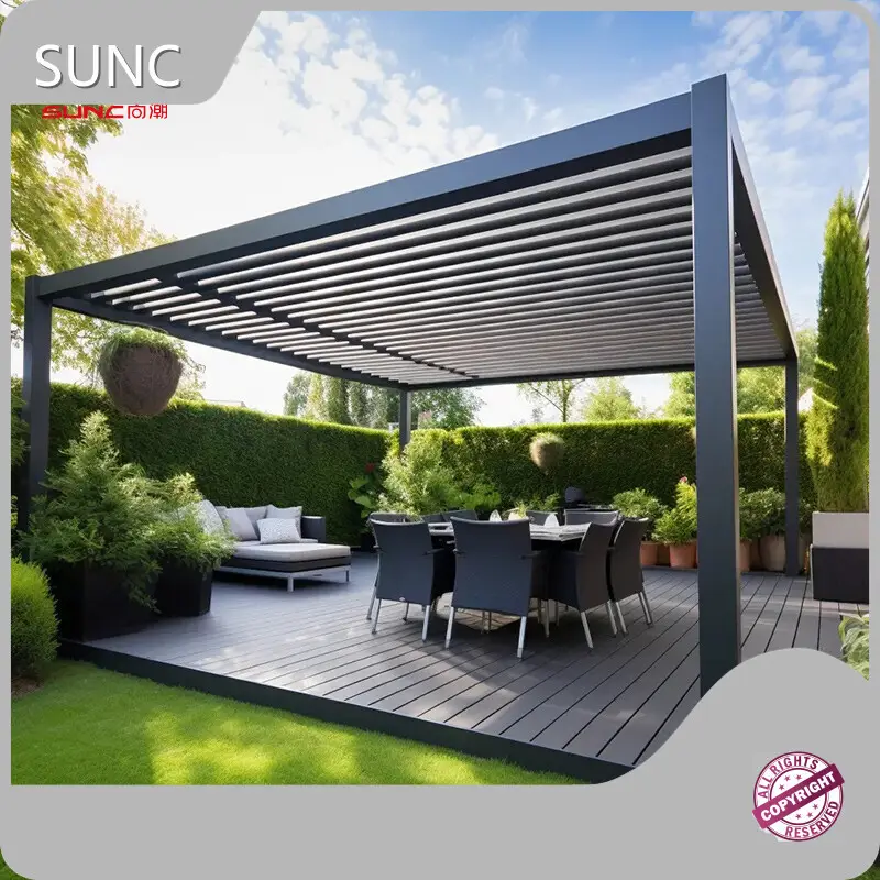Custom Retractable Louvered Roof Systems Retractable Louvered Roof Systems Company 1