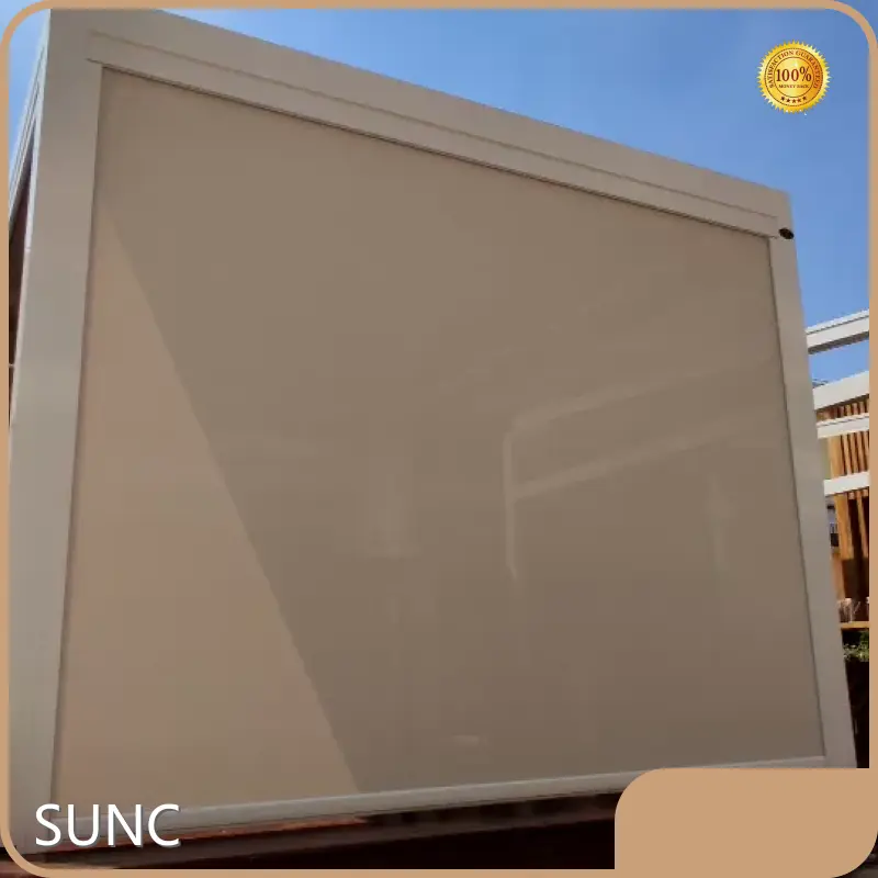 Best Motorised Zipscreen Blinds Factory 1