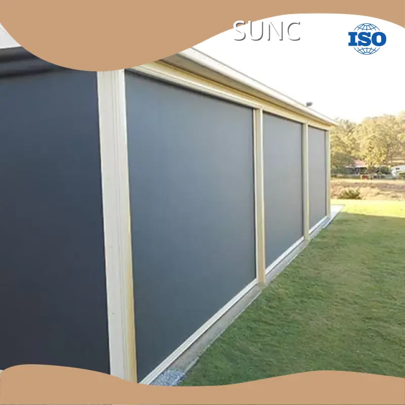 Zip Screen External Blinds Zip Track Blinds Wholesale - SUNC 1
