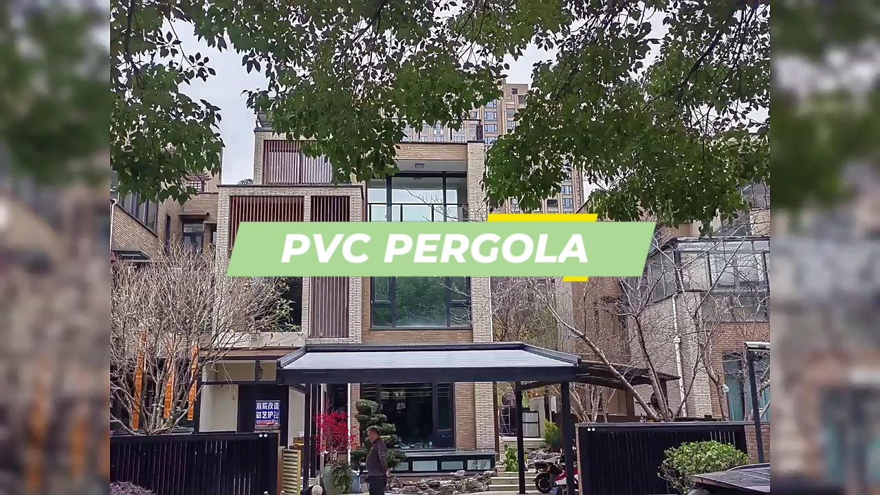 סיטונאי PVC PERGOLA עם מחיר טוב -